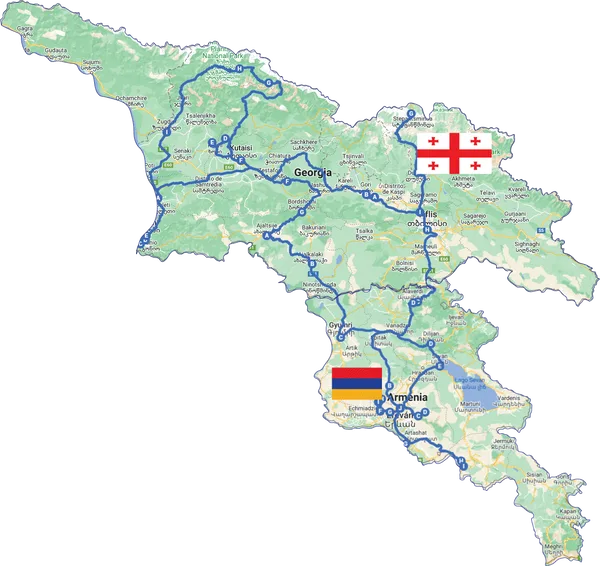 El  Corazón del Cáucaso: Armenia y Georgia en 17 Días