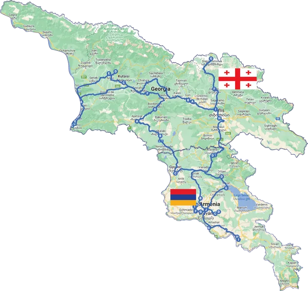 Voces del Cáucaso: De Armenia  a Georgia en 15 Días