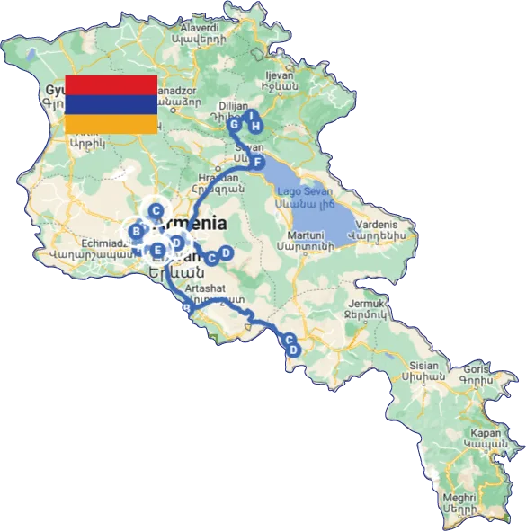 Armenia Auténtica: Tesoros  Históricos y Naturales en 7 Días