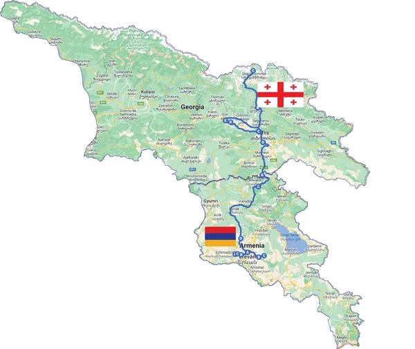 Descubre el Cáucaso: Georgia  y Armenia en 8 Días
