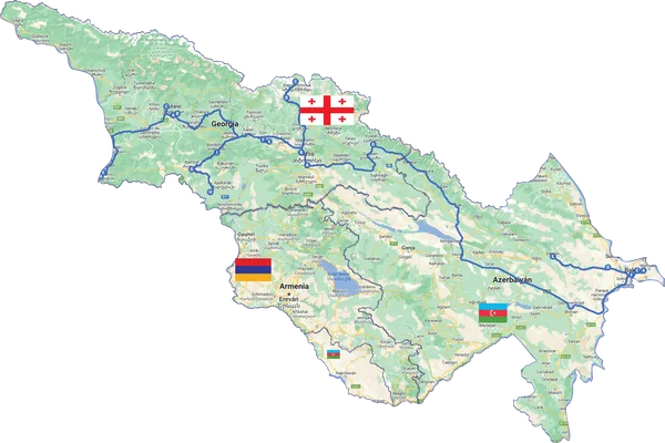 Maravillas del Cáucaso:  Azerbaiyán y Georgia en 12 Días