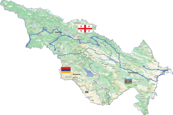 Ruta del Cáucaso: Azerbaiyán  y Georgia en 12 Días