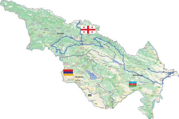 Senderos de Fuego: De Bakú a la Georgia Medieval