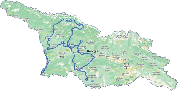 Aventura en Svaneti y  Monasterios de Imereti