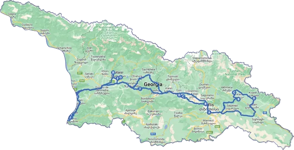 Georgia Clásica y Ruta del  Vino