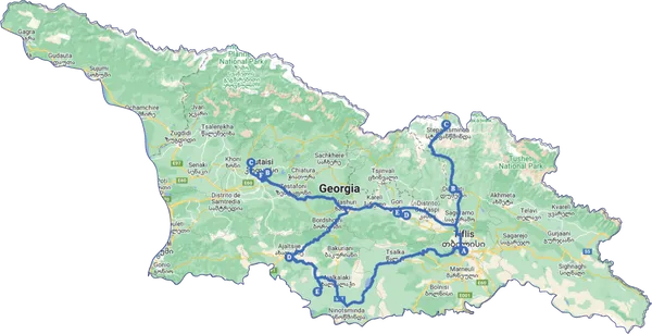 Del Cáucaso a Vardzia