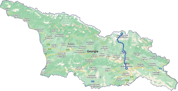 Ruta del Kazbek