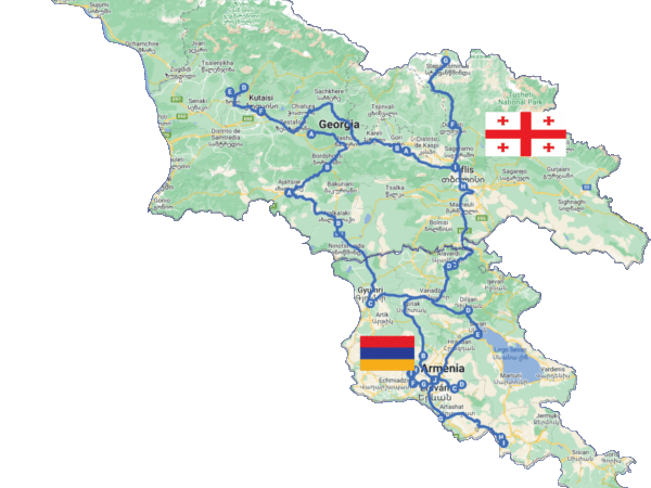 6676 Joyas del Cáucaso: Armenia y Georgia en 13 Días