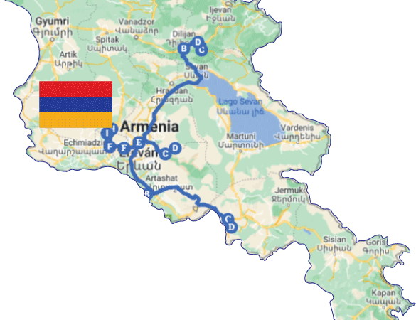 6682 Tesoros de Armenia: Un Viaje Cultural en 6 Días