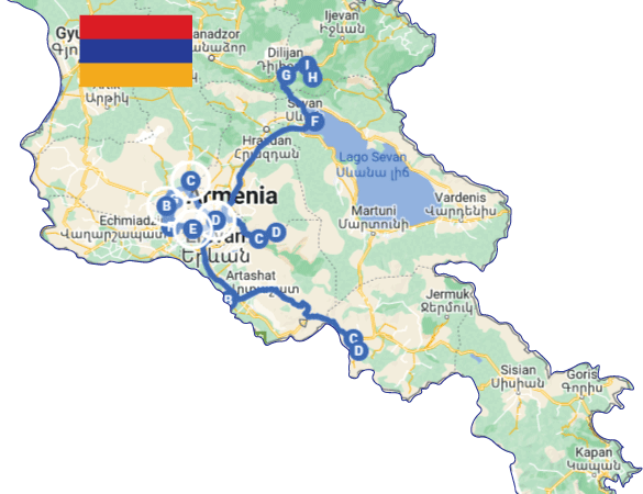 6685 Armenia Auténtica: Tesoros Históricos y Naturales en 7 Días