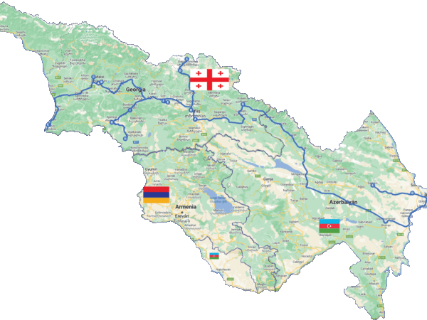 Itinerario de 12 días por Azerbaiyán y Georgia