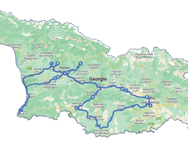 Ruta Georgia: de Kutaisi a las montañas de Svaneti