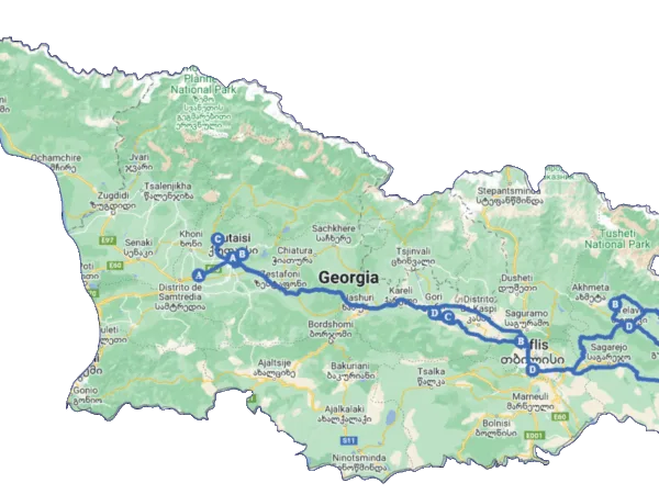 Ruta completa Georgia: montañas, cultura y vino