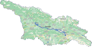 Ruta por las joyas de Georgia occidental
