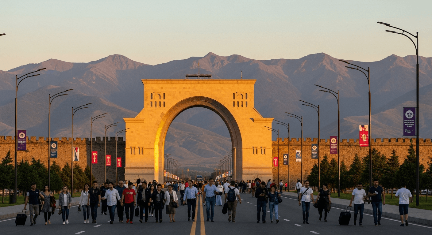 Entrada libre a Georgia sin visa para 94 países en la frontera del Cáucaso 2025