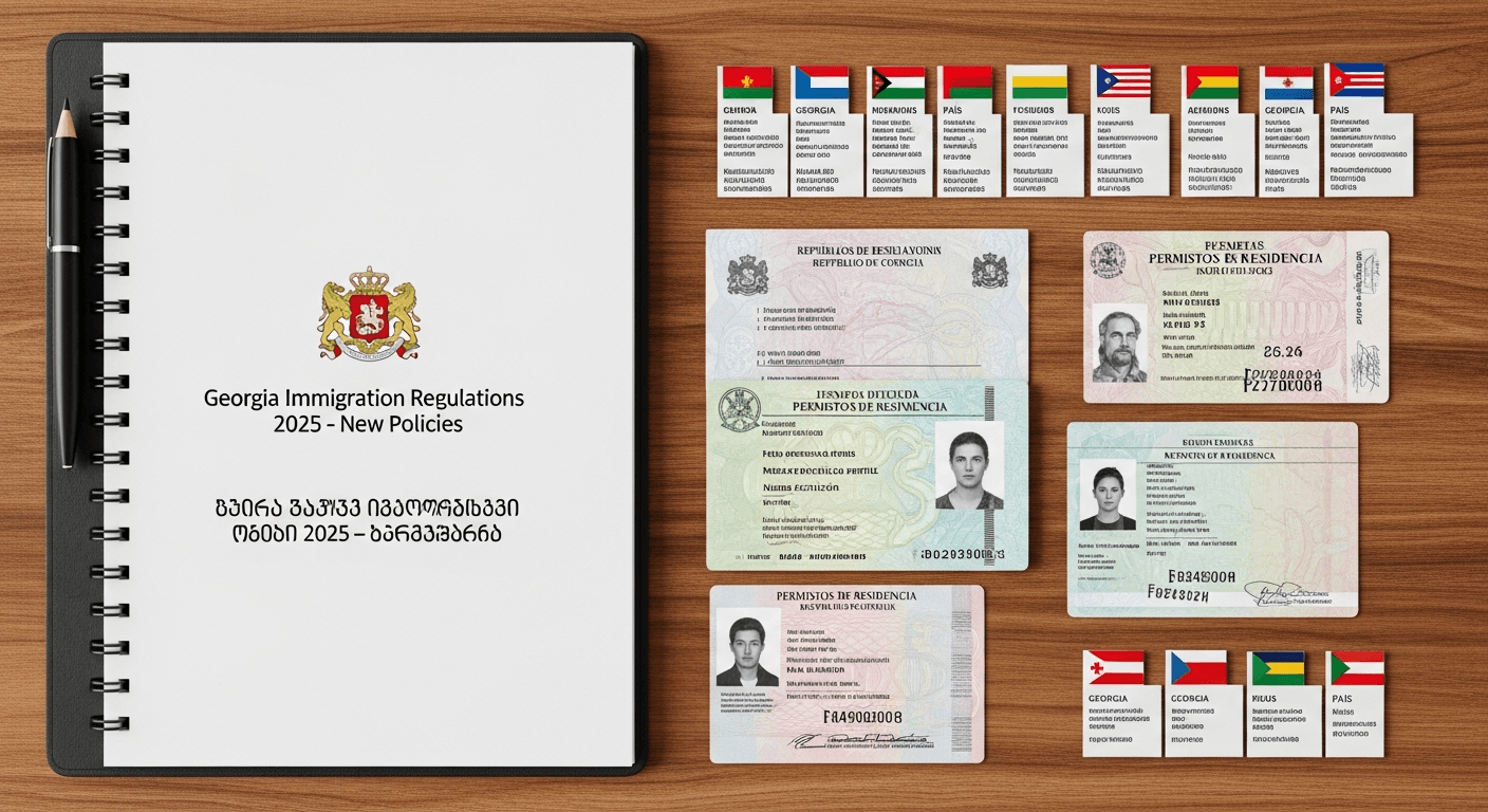 Nuevas regulaciones migratorias Georgia 2025 para entrada libre de 17 países específicos