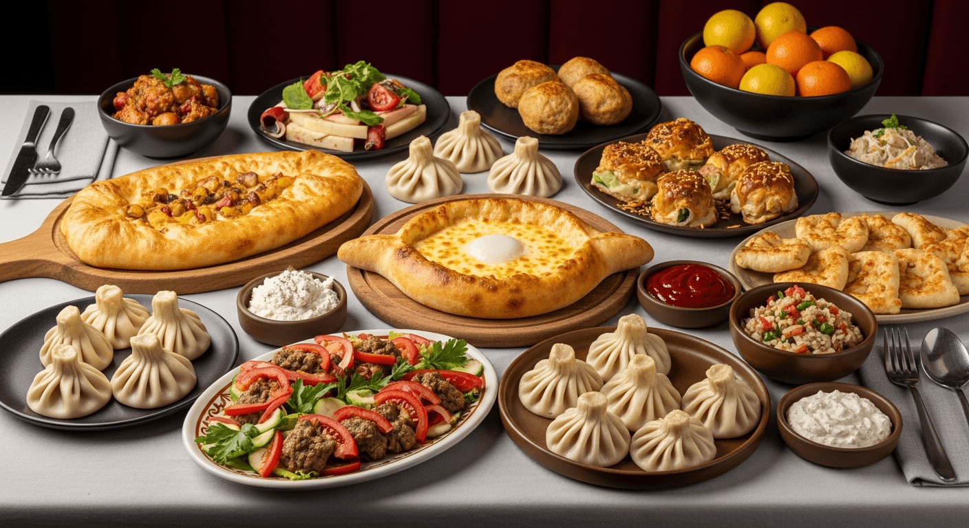 Gastronomía georgiana precios accesibles turismo 2026 platos tradicionales restaurante auténtico